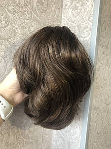 Хвіст шиньйон на крабі BABY короткий штучний волосся русявий