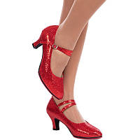 Обувь для бальных танцев женская Стандарт Zelart DN-3691 35 Красный