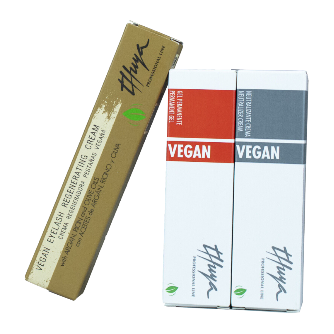Thuya VEGAN Набір розчинів для довготривалого укладання брів
