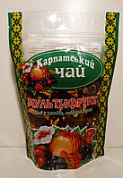 Карпатський чай Мультифрукт чай фруктовий з плодами шипшини та яблука100г