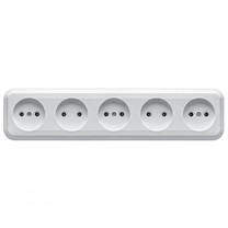 Розетка Marshel MAGLEV (МАГЛІВ) накладна 5-та 16A RO16-254, фото 2