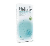 Стрічки для депіляції Hellenia 20 шт для бікіні та пахв + 4 вологі серветки Aloe Vera