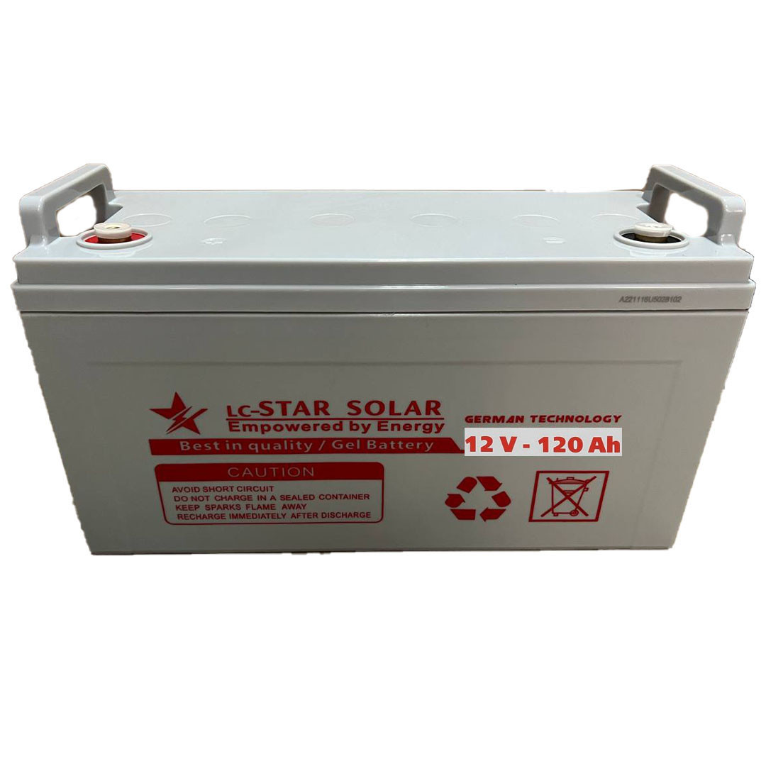 Гелевий акумулятор STAR SOLAR 12V 120Ah GEL 2023 рік
