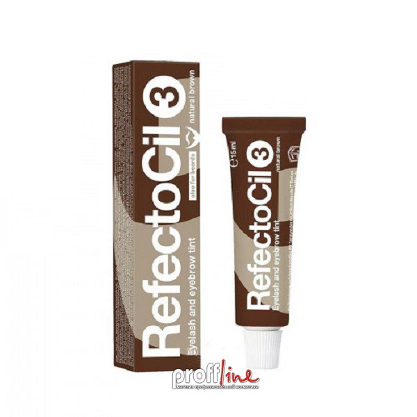 Фарба для брів і вій Refectocil "Коричнева"