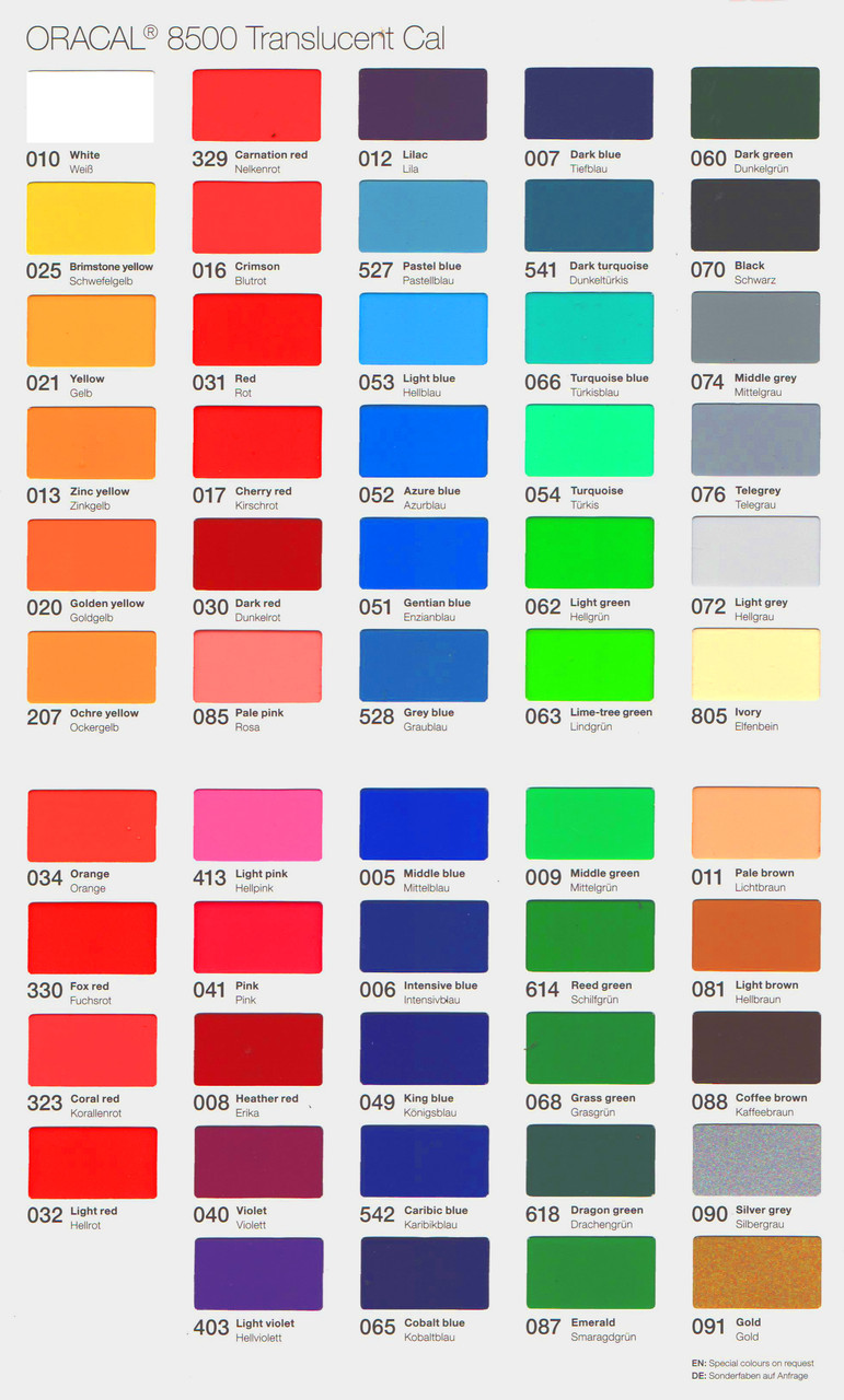 Плівка оракал светорассеиваюча 8500