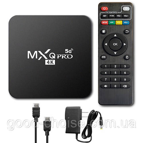 Купить Смарт ТВ приставка (4GB/64GB), MXQ 4K Pro / Цифровая ТВ ...