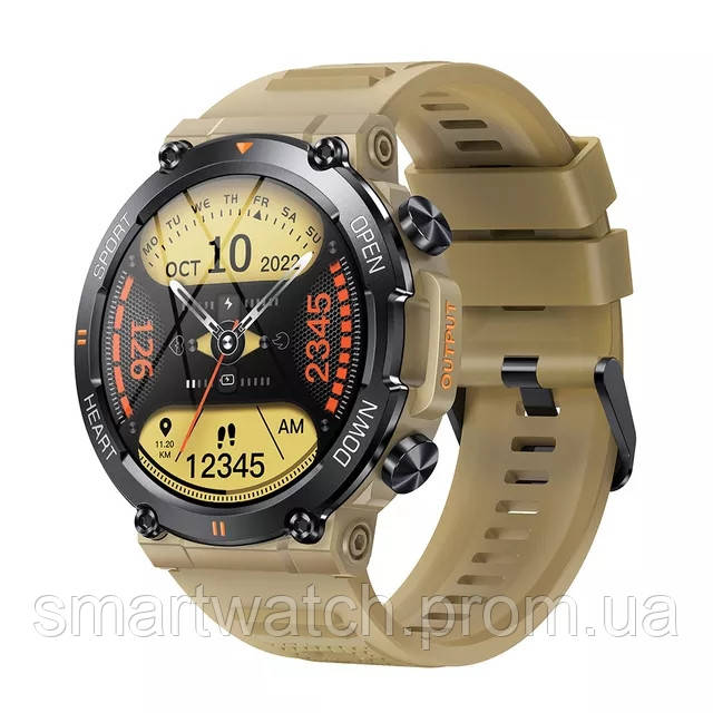 Smart watch k56 тактичні смарт годинники smart watch ,годинники для військових,міцний корпус
