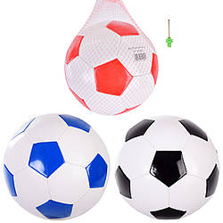 Футбольний м'яч CE-102602, PVC/ПВХ, сітка, голка, зшитий, розмір 5, м'яч 280 г, для гри, тренувань спорт
