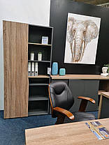 CONNECT 1 L стіл письмовий 1900*786 дуб сонома трюфель/антрацит, фото 5