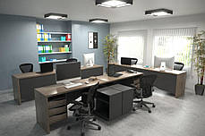 CONNECT 1 L стіл письмовий 1900*786 дуб сонома трюфель/антрацит, фото 3