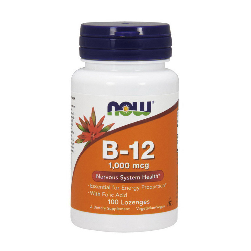 NOW / B-12 1000 mсg (100 lozenges)