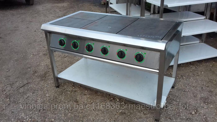 Купить Плита электрическая промышленная 6 комфорок, цена 34000 ₴ — Prom ...