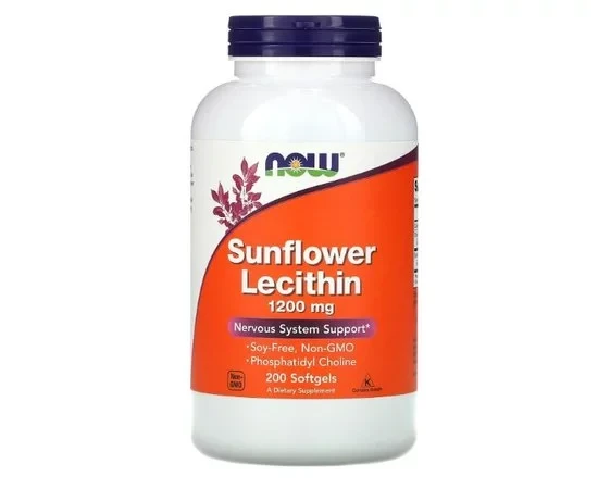 NOW Sunflower Lecithin 1200 mg (100 softgels)
