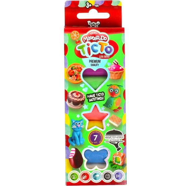Тісто для ліплення "Master Do" Danko Toys 7 кольорів TMD-02-06