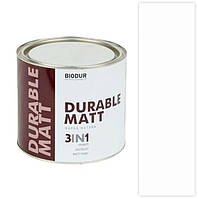 Фарба матова BIODUR 3в1 210 біла 2,1 кг