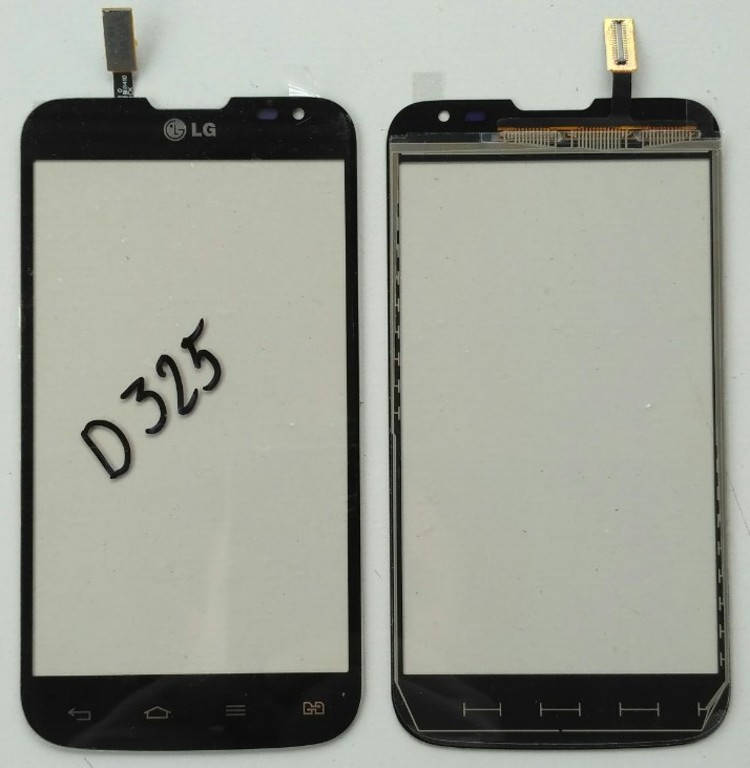 

Сенсорный экран для LG D325/L70 Black, Черный