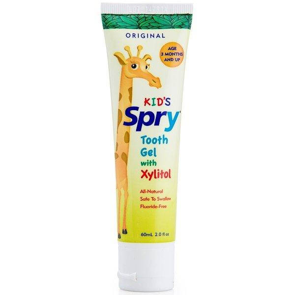 

Xlear, Kid's Spry, зубной гель с ксилитом, оригинальный, 60 мл (2,0 жидких унции)