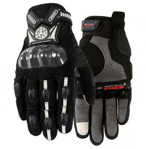 

Мотоперчатки женские Scoyco MC20 Lady Black, Черный