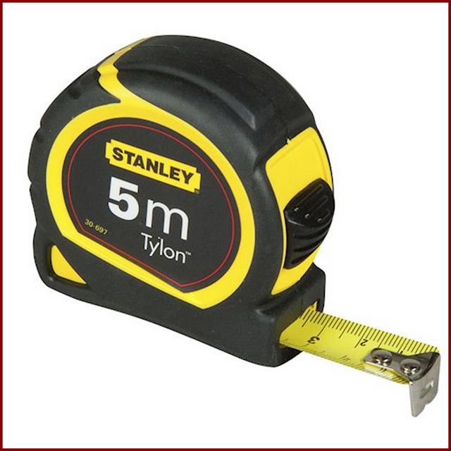 

Рулетка 5 м x 19 мм STANLEY "TYLON" 0-30-697