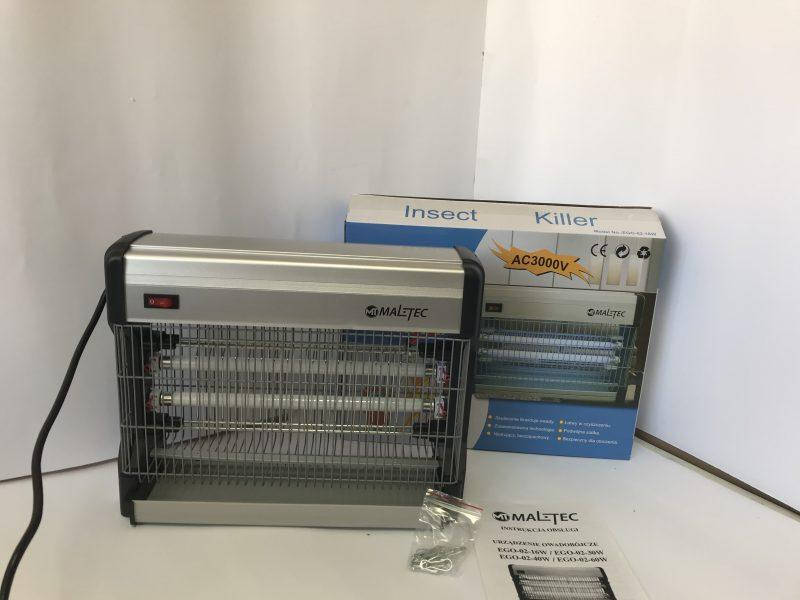 

Мухоловка электрическая (70 м2) Maltec EGO-02-16W (2x8W) 220В, 3000В, Инсектицидная лампа, Польша