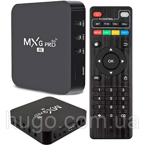 Купить Андроид ТВ приставка 4GB/64GB, MXQ 4K Pro / Смарт ТВ приставка ...
