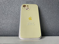 Чехол silicone case full camera для Apple iphone 13 с микрофиброй силиконовый для айфон 13