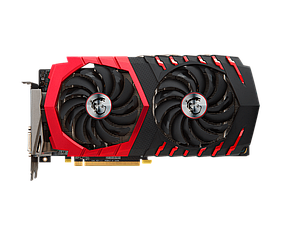 Кожух для відеокарти GTX 1060, RX 470 MSI Gaming X  (без вентиляторів без радіатора ) (RI)