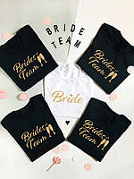 Девичник.Футболки для bridesmaid "Bride \Brides team"