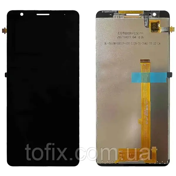 Дисплей ZTE Blade A31 Plus модуль в зборі (екран та сенсор), чорний, оригінал