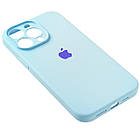 Чохол Silicone Full Camera для Apple iPhone 14 Pro Max Sky Blue, фото 2