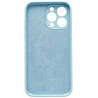 Чохол Silicone Full Camera для Apple iPhone 14 Pro Max Sky Blue, фото 3