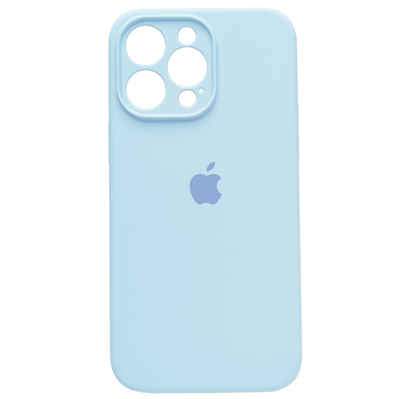 Чохол Silicone Full Camera для Apple iPhone 14 Pro Max Sky Blue, фото 1