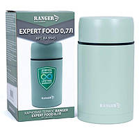 Термос харчовий Ranger Expert Food RA 9945 0.7 л, оливково-сірий