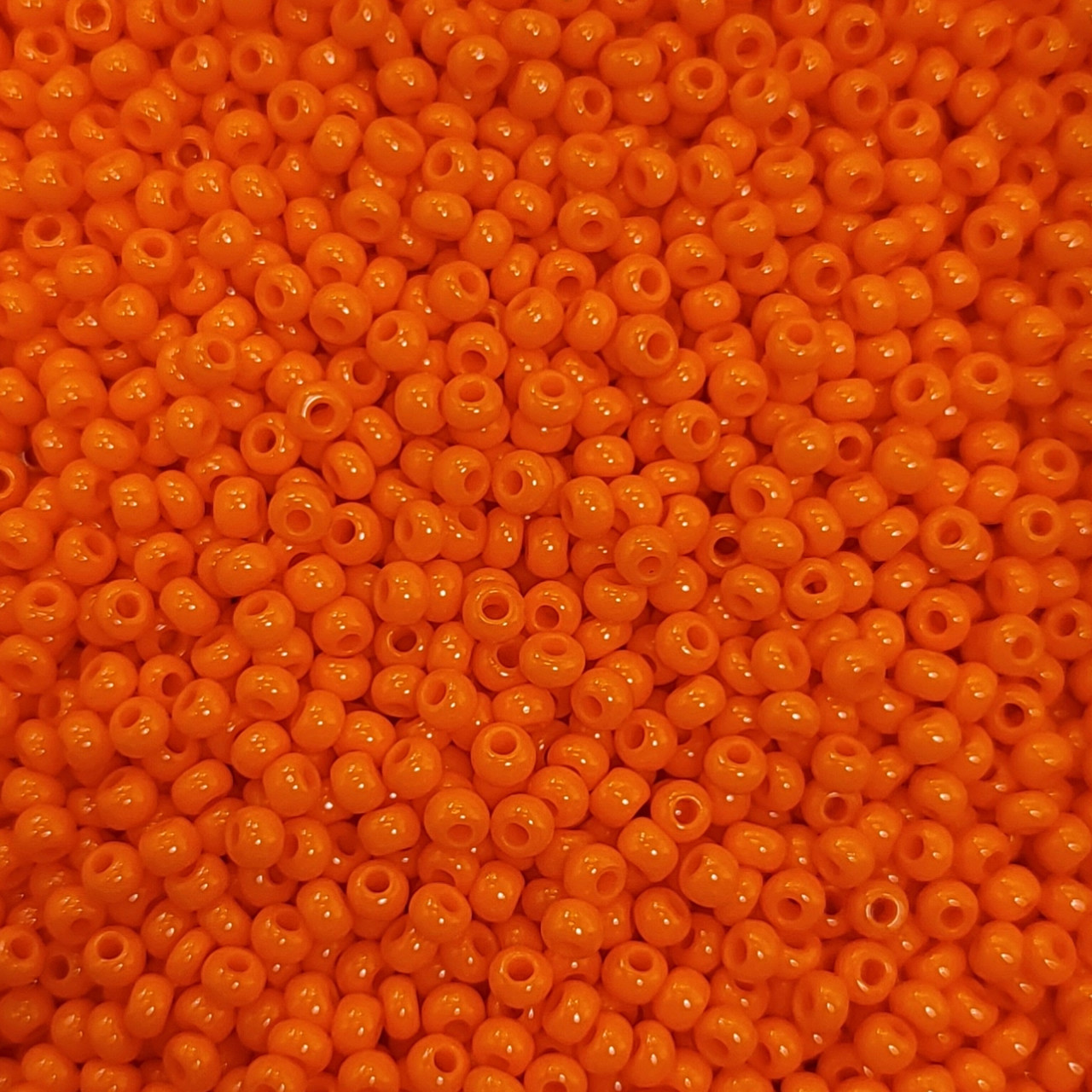 93140 чеський бісер Preciosa 10 грам керамічний помаранчевий