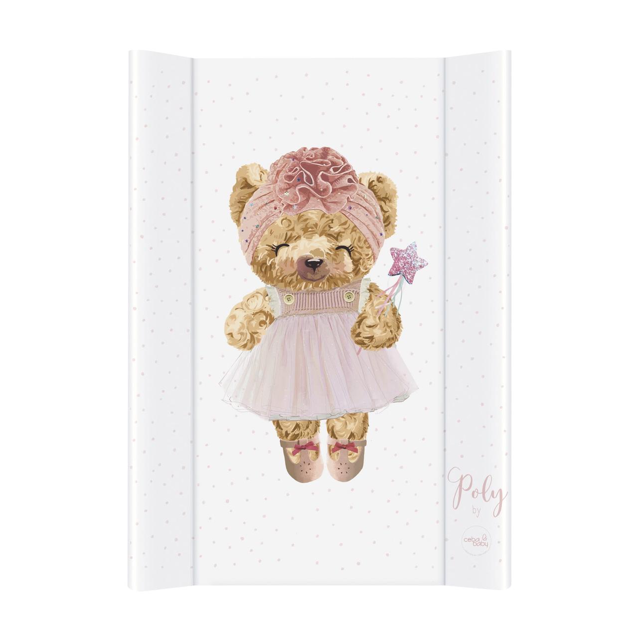 Повивальна дошка Cebababy 50x70 Fluffy Puffy W-203-132-681, Poly, дівчинка