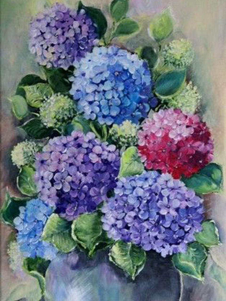 Алмазна мозаїка SANTI Квітковий натюрморт 30*40см 954291, фото 1