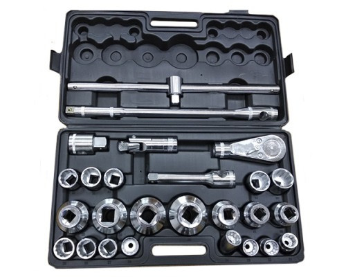 Комплект великих головок LEX LX1306 26шт у кейсі, фото 1