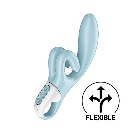 Вібратор-кролик Satisfyer Touch Me Blue, фото 1