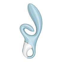 Вібратор-кролик Satisfyer Touch Me Blue, фото 3
