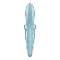 Вібратор-кролик Satisfyer Touch Me Blue, фото 4