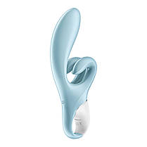 Вібратор-кролик Satisfyer Touch Me Blue, фото 5