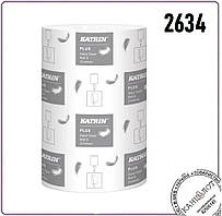 Рушники для рук паперові рулонні Katrin Plus S2, біла (2634)