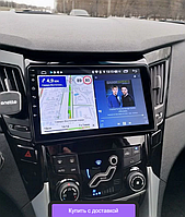 Штатная магнитола для Hyundai Sonata VI (YF) 2009-2014 экран 9" 1-16Gb, Wi-Fi Premium GPS Андроид Соната