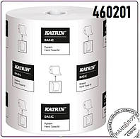 Полотенца бумажные рулонные Katrin Basic System M, 180м, белая (460201)