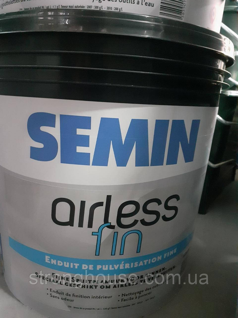 Semin Airless 25 кг Шпаклівка фінішна