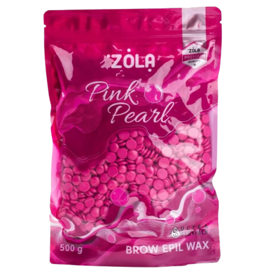 ZOLA BROW EPIL WAX Pink Pearl Гранульований віск для брів та обличчя 500г