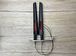 Антена для підключення wi-fi для ПК 2,4 і 5ГГц (тонкий конектор IPEX 4 (m.2 NGFF)) 12DB ATX