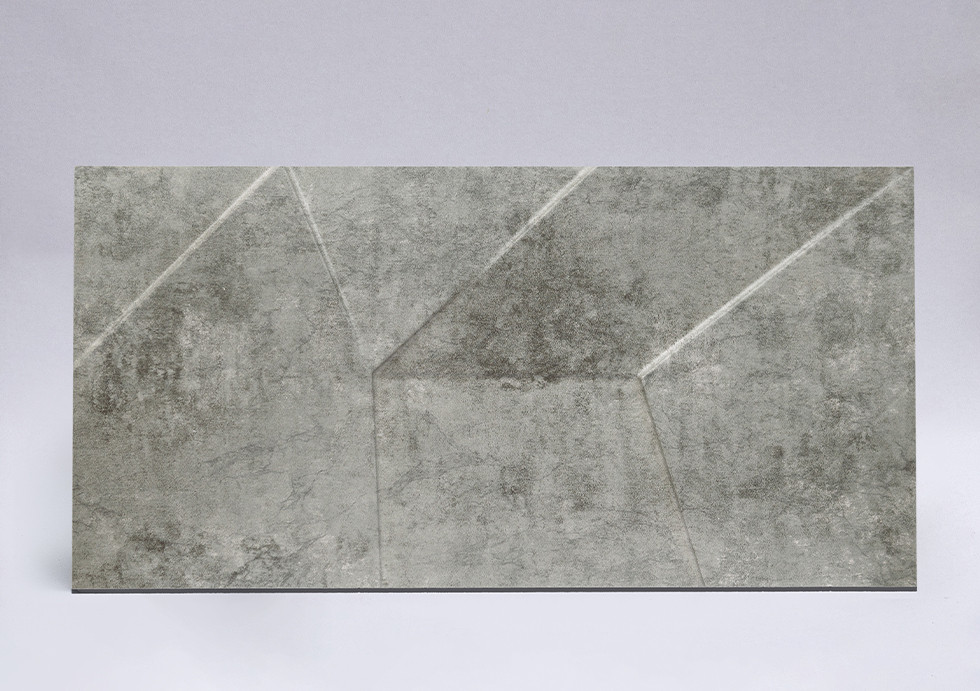 Гіпсові 3D панелі Gipster Скеля Велика Premium 800*400мм Grey Rock