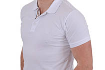 Футболка-поло чоловіча Burberry 23-1836-1 біла 2XL, фото 6