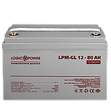 Акумулятор гелевый LPM-GL 12V - 80 Ah, фото 6